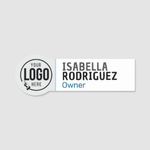 Magnetic Company Employee Staff Personalize Custom Name Tag