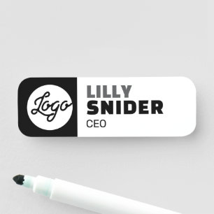 Magnetic Company Employee Staff Personalize Custom Name Tag