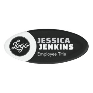 Magnetic Company Employee Staff Personalize Custom Name Tag