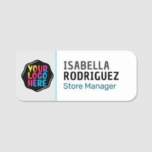 Magnetic Company Employee Staff Professional Name Tag