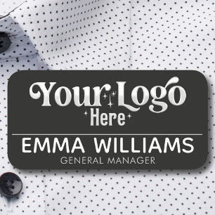 Magnetic Company Staff Personalised Name Tag