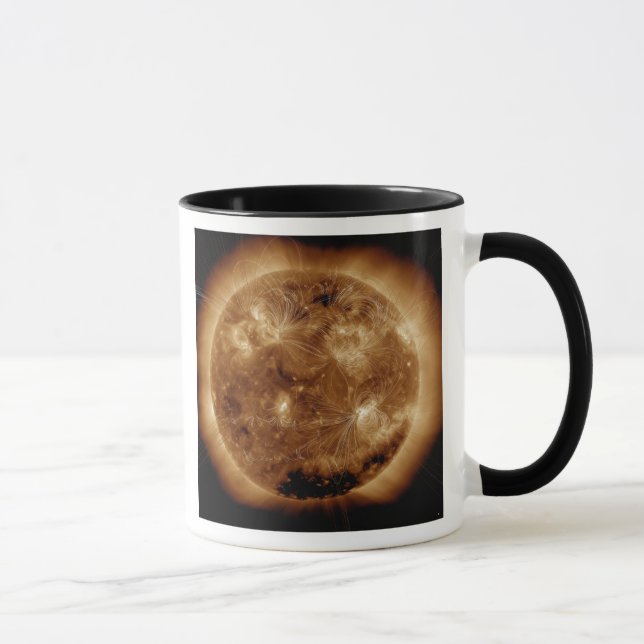 Magnetic field lines on the Sun 2 Mug (Right)