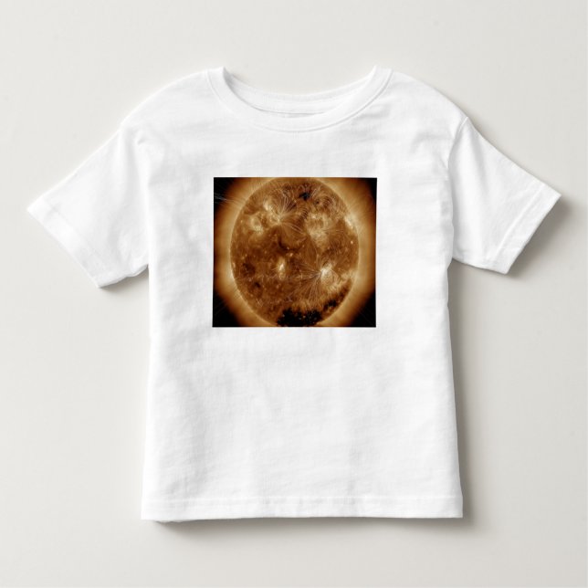 Magnetic field lines on the Sun 2 Toddler T-Shirt (Front)