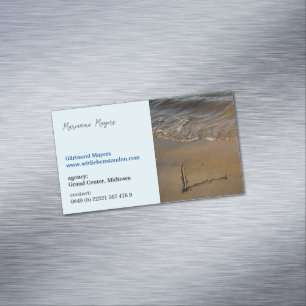 Magnetic, for Holistic & Wellness Practitioner Magnetic Business Card