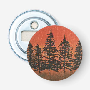 Magnetic forest bottle opener