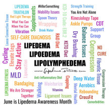 Magnetic Lipedema Awareness Card