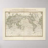 Magnetic Map of the World