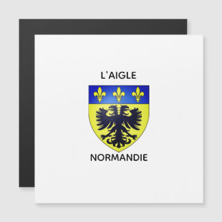 Magnetic Maps - Coat of Arms of L'Aigle - Normandy