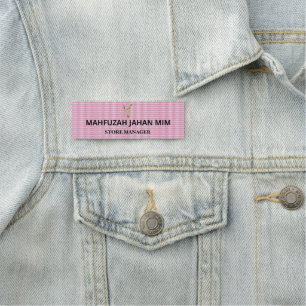 Magnetic Name Tags & Custom Event Badges