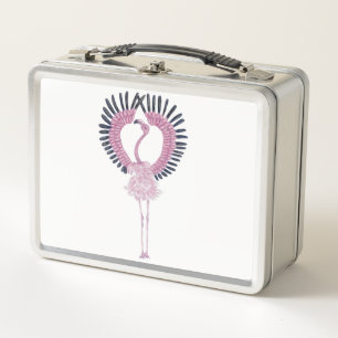 Magnetic Notepad Metal Lunch Box