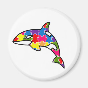 Magnetic Puzzle - Whale Magnet