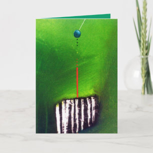 magnetic repulsion holiday card
