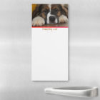 Magnetic Shopping List With Your Pet Photo