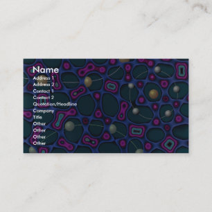 Magnetic vessel photo business card