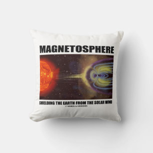 Magnetosphere Shielding Earth From Solar Wind Cushion
