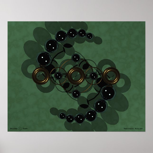 Magnetostatic Metalloids Poster (Front)