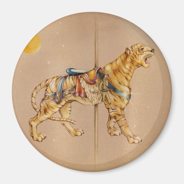 Magnets - Carousel Tiger (Front)