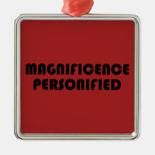 Magnificence Personified Metal Tree Decoration