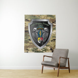 Magnificent 3rd Special Operations Group Tapestry