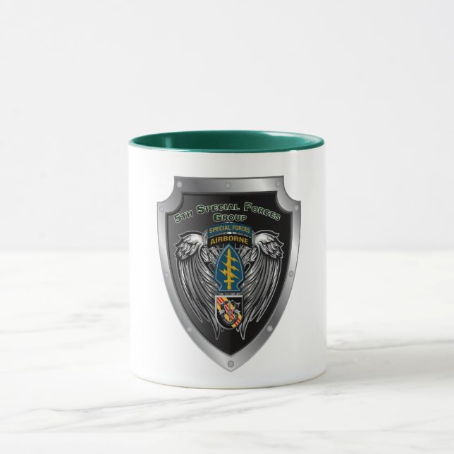 Magnificent 5th Special Forces Group (Airborne) Mug (Center)