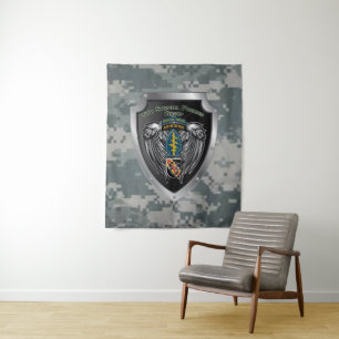 Magnificent 5th Special Forces Group (Airborne) Tapestry
