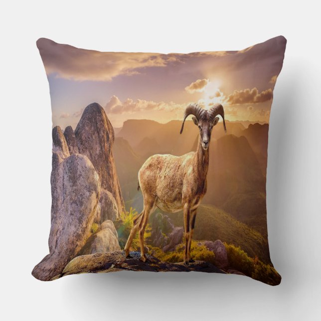 Magnificent Antelope Cushion (Front)