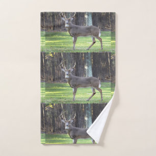 Magnificent Buck Bathroom Towel Set