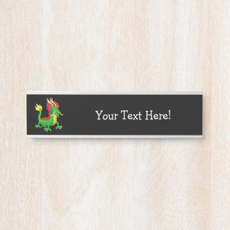 Magnificent Chinese Dragon Door Sign
