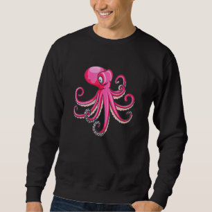 Magnificent Colourful Large Octopus Marine Life Pr Sweatshirt
