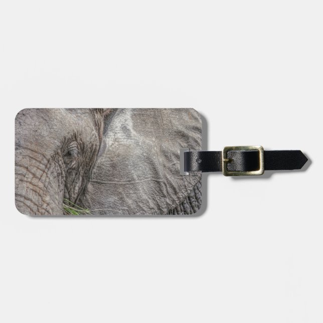 Magnificent Elephant Luggage Tag (Front Horizontal)