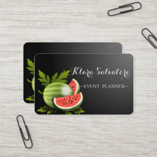 MAgnificent Gorgeous Perfect Watermelon Business Card