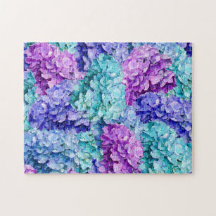 Magnificent hydrangea blossoms  jigsaw puzzle
