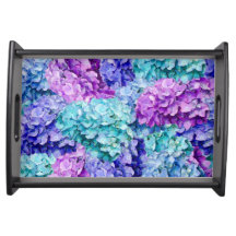 Magnificent hydrangea blossoms