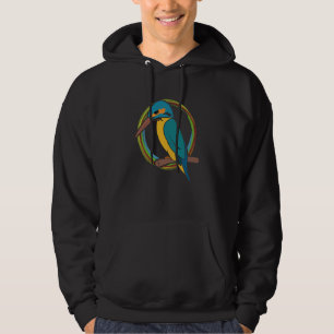 Magnificent kingfisher I like kingfishers birdwatc Hoodie