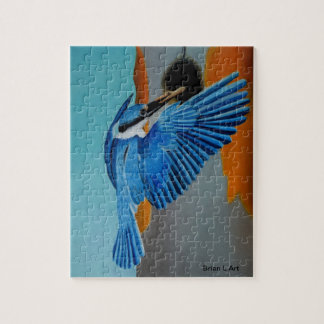 Magnificent Kingfisher Jigsaw Puzzle