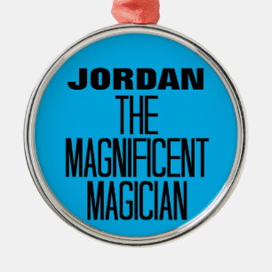 Magnificent Magician Metal Tree Decoration