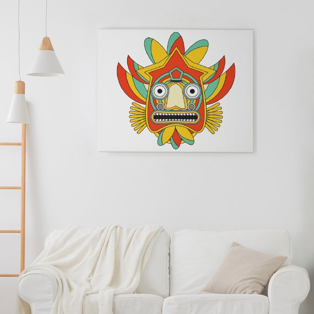 Magnificent Mask Canvas Print (Creator Uploaded)