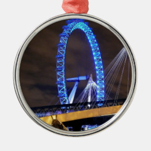 Magnificent! Millennium Wheel London Metal Tree Decoration