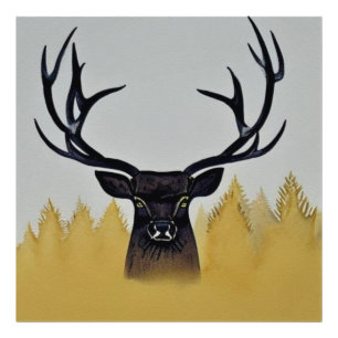 Magnificent Monarch of the Glen Photo Print