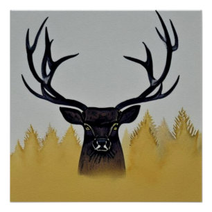 Magnificent Monarch of the Glen Poster