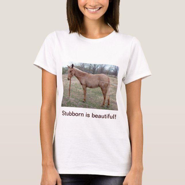 Magnificent Mule! Ladies T-shirt (Front)