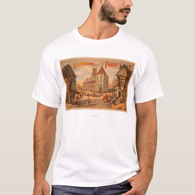 Magnificent New Faust Nuremberg Germany Poster T-Shirt (Front)