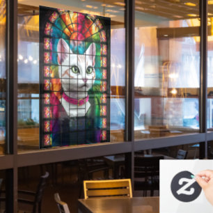 Magnificent Stained Glass Window Colourful Mosaic