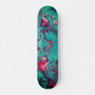 Magnificent Swirled Marble Skateboard