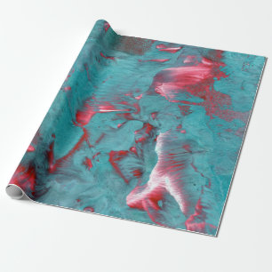 Magnificent Swirled Marble Wrapping Paper