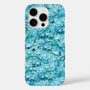 Magnificent, turquoise hydrangea blossoms iPhone 16 pro case