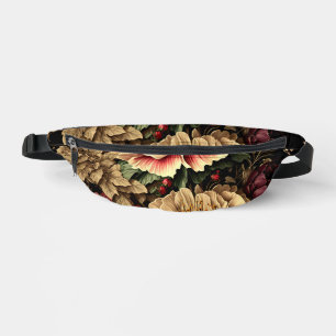 Magnificent Vintage Floral Arrangement  Bum Bags