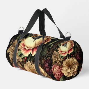 Magnificent Vintage Floral Arrangement  Duffle Bag