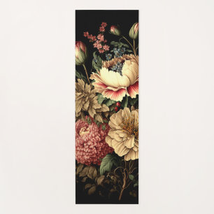 Magnificent Vintage Floral Arrangement  Yoga Mat