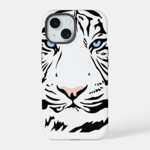 Magnificent White Tiger Custom iPhone Case